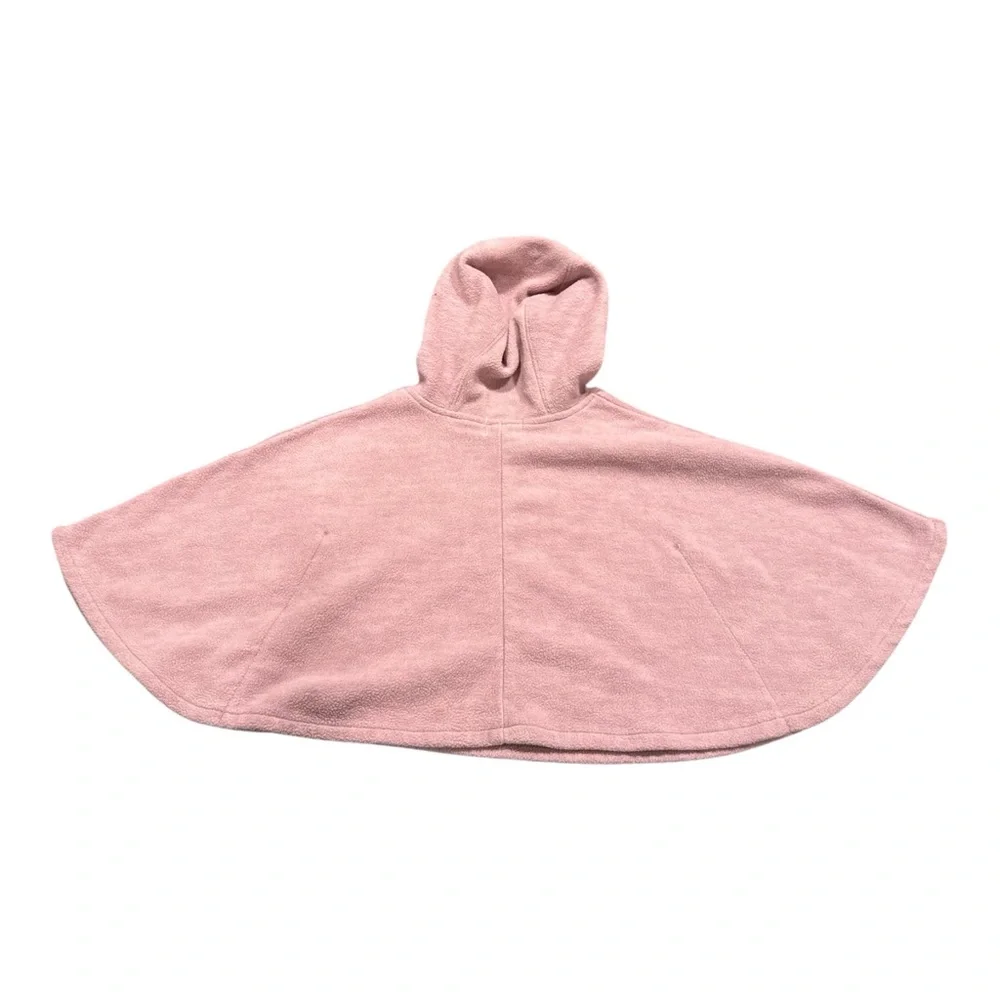 Old Navy Toddler Girl Micro Fleece‎ Hooded Poncho, Size 2T